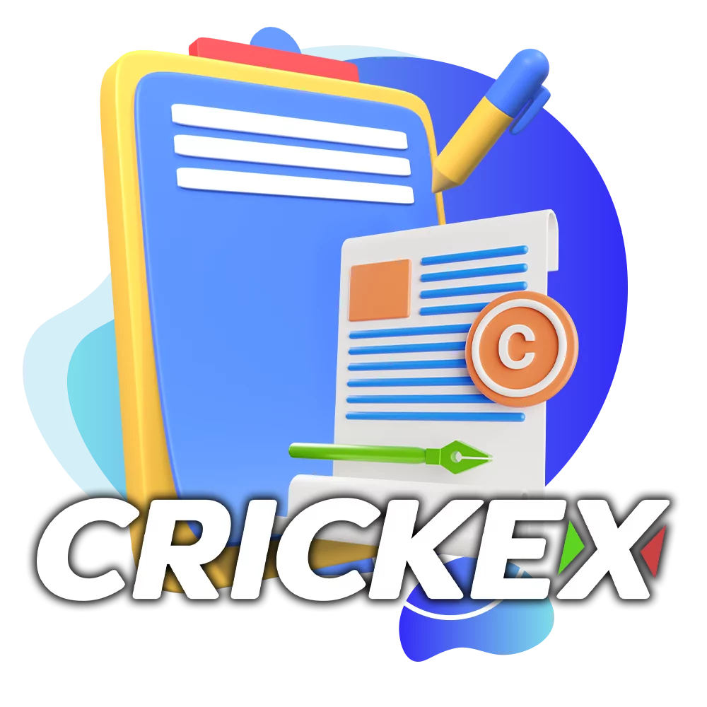 Crickex operates under the Curacao license.