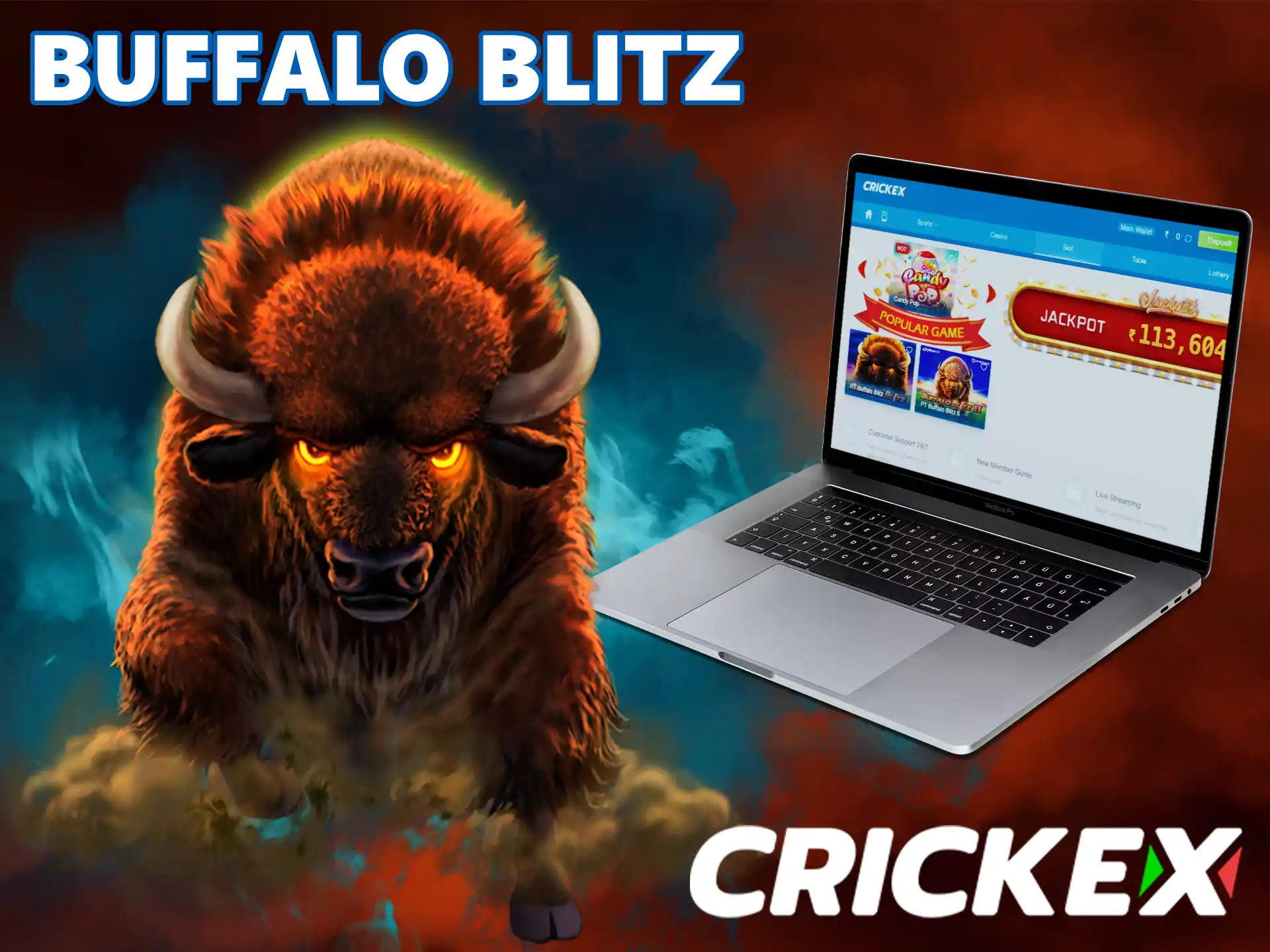 Place your bets in this section 4 to 40,000 BDT on the Crickex website and app.